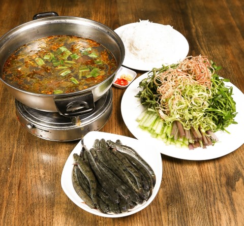 Lấu cua đông ngon